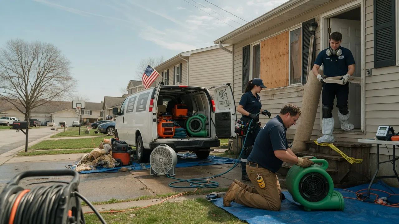 Water Damage Restoration in Herminie, PA near me